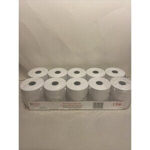 Register Rolls Pi’s Printer Bond 1 Ply  National Checking Co #1300 3 in -165’ 10